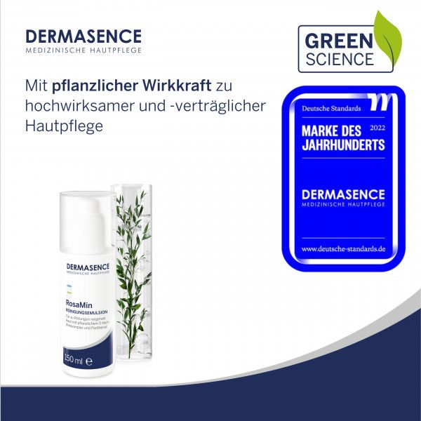 bodyguardapotheke DERMASENCE RosaMin Reinigungsemulsion JETZT KAUFEN