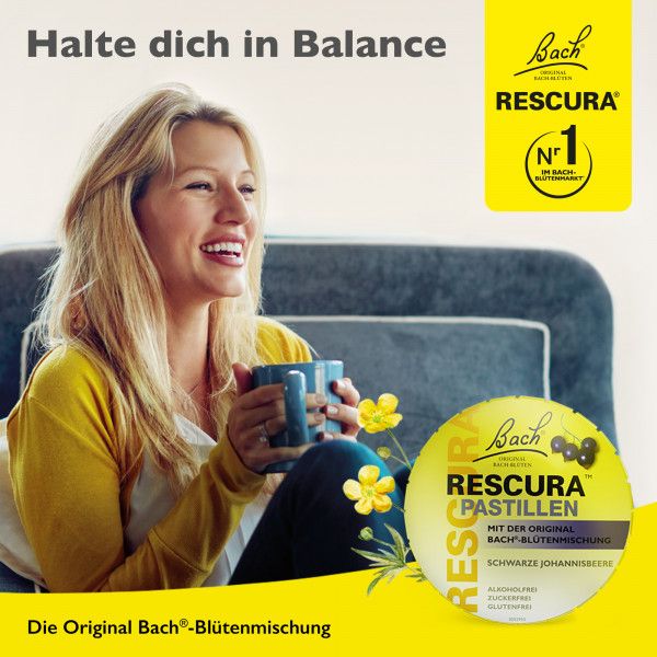 bodyguardapotheke Bach RESCURA® Pastillen Orange-Holunder 50g Zeitbegrenzte Promotion