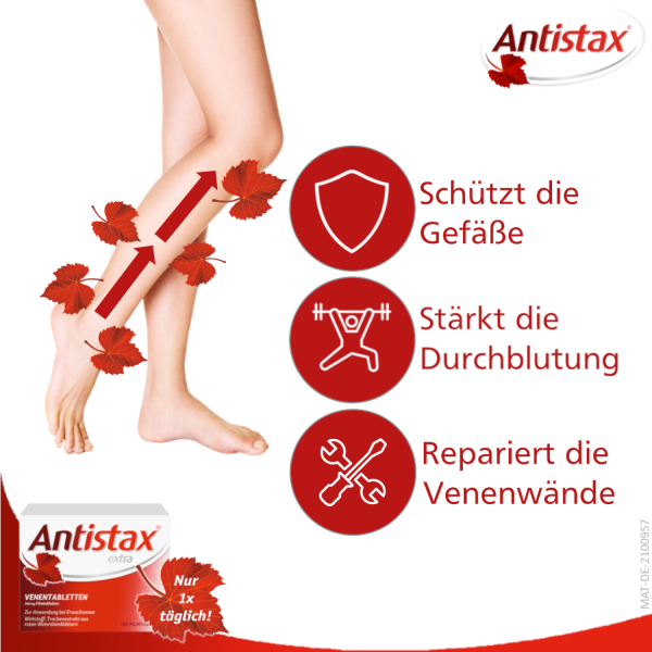bodyguardapotheke ANTISTAX extra Venentabletten Bis zu 50% Rabatt