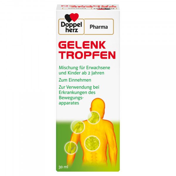 bodyguardapotheke GELENK TROPFEN DoppelherzPharma Sonderangebot der Fabrik