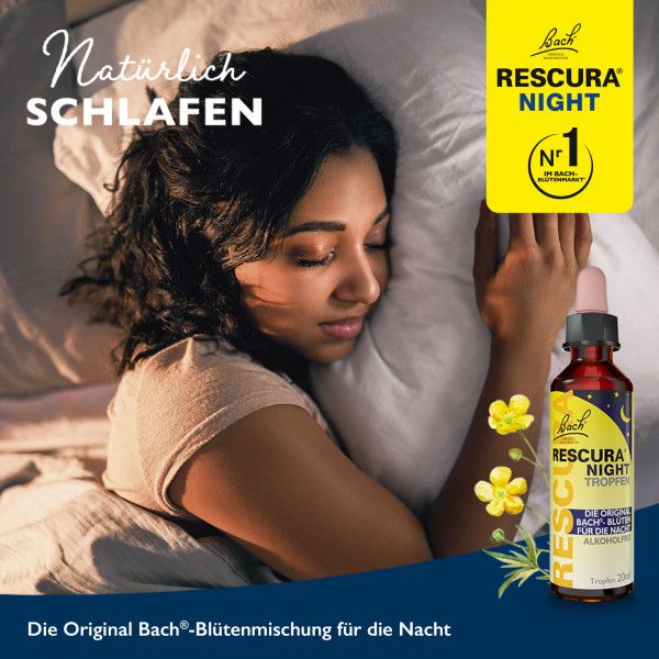 bodyguardapotheke Bach RESCURA® NIGHT Tropfen alkoholfrei 10ml Discount Store für neue Produkte