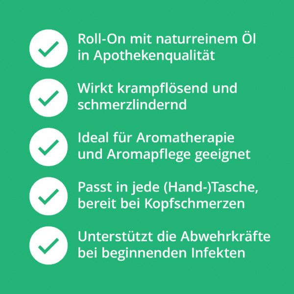 bodyguardapotheke PFEFFERMINZ ÖL Roll-on Fabrikladen