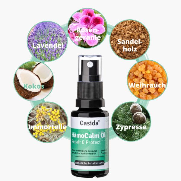 bodyguardapotheke HÄMOCALM Öl Repair & Protect zollfrei