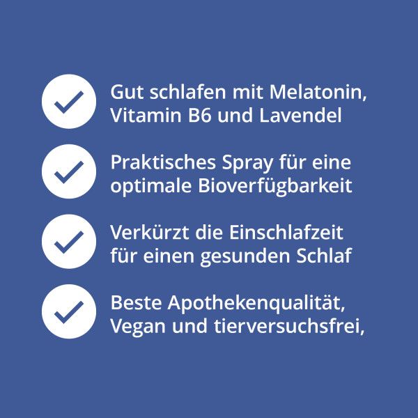 bodyguardapotheke MELATONIN SPRAY Schlaf schön Rabatte dieses Monats