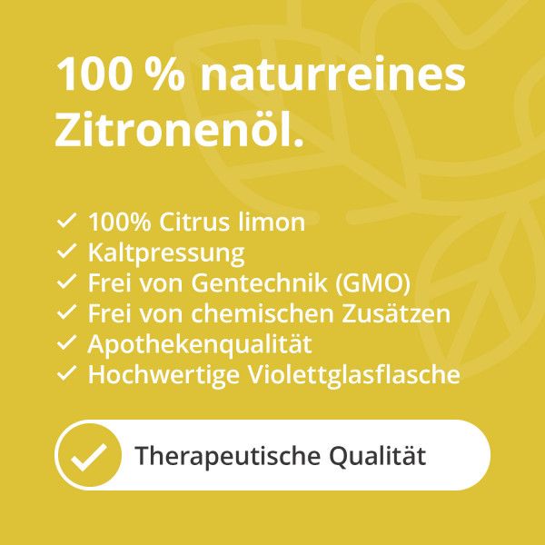 bodyguardapotheke ZITRONENÖL naturrein ätherisch Outlet