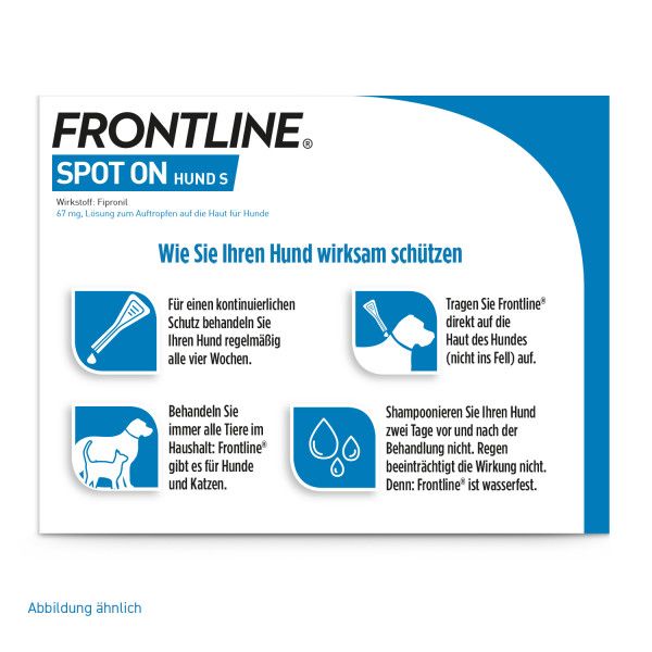 bodyguardapotheke FRONTLINE SPOT-ON gegen Zecken und Flöhe für Hunde S Flash Sale
