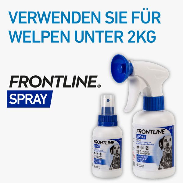 bodyguardapotheke FRONTLINE Spray gegen Zecken und Flöhe für Hunde und Katzen Exklusivangebot