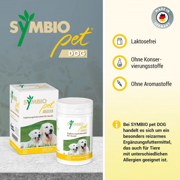 bodyguardapotheke SYMBIOPET dog Ergänzungsfutterm.Pulver f.Hunde Vatertagsangebot
