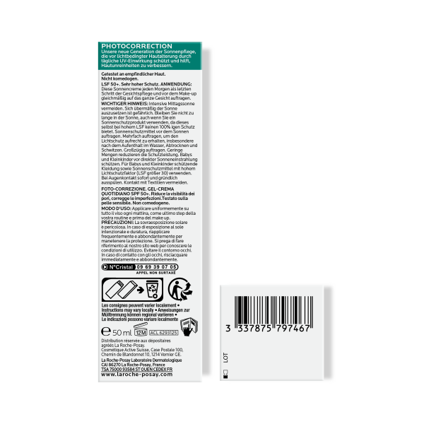 bodyguardapotheke LA ROCHE-POSAY Anthelios Oil Correct Gel LSF 50+ Saisonale Angebote