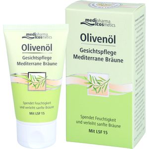 bodyguardapotheke OLIVENÖL GESICHTSPFLEGE Creme mediterrane Bräune Räumungsverkauf