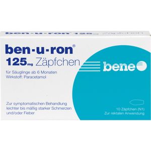 bodyguardapotheke BEN-U-RON 125 mg Zäpfchen Bis zu 65% Rabatt