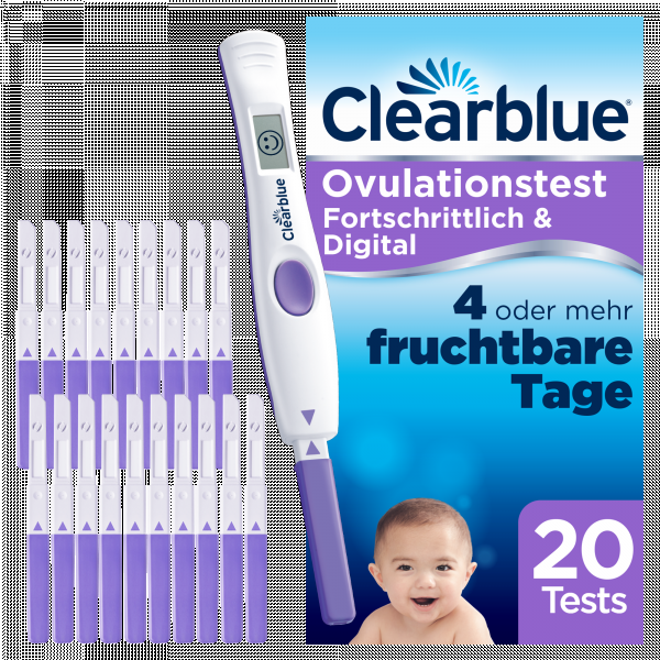 bodyguardapotheke CLEARBLUE Ovulationstest fortschrittlich & digital Sonderangebot der Fabrik