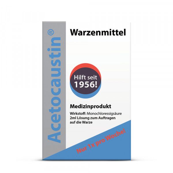 bodyguardapotheke ACETOCAUSTIN Lösung Warzenmittel Vierteljährliche Förderung