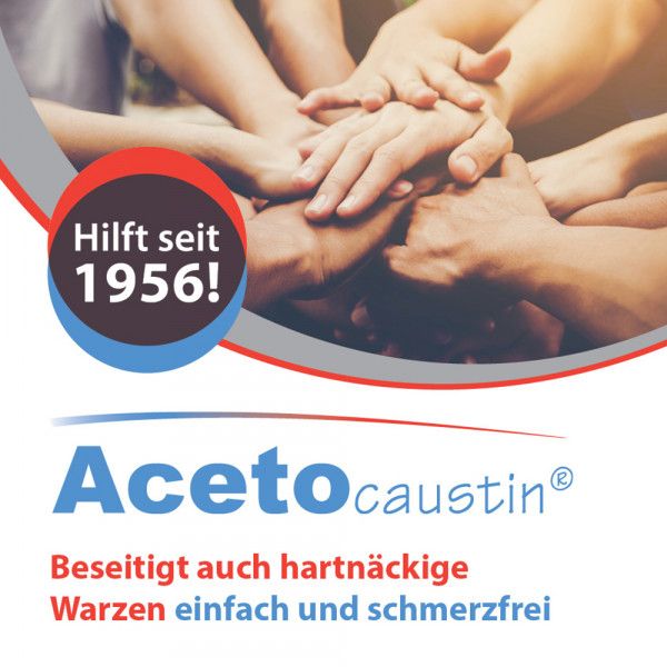 bodyguardapotheke ACETOCAUSTIN Lösung Warzenmittel Vierteljährliche Förderung