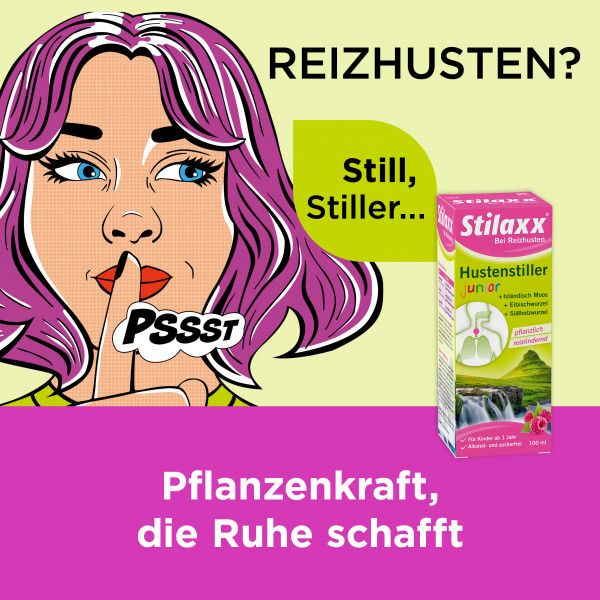 bodyguardapotheke STILAXX Hustenstiller Isländisch Moos junior Bis zu 55% Rabatt