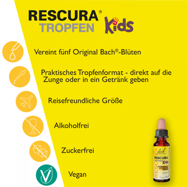 bodyguardapotheke Bach RESCURA® Kids Tropfen 10ml Discount Store für neue Produkte