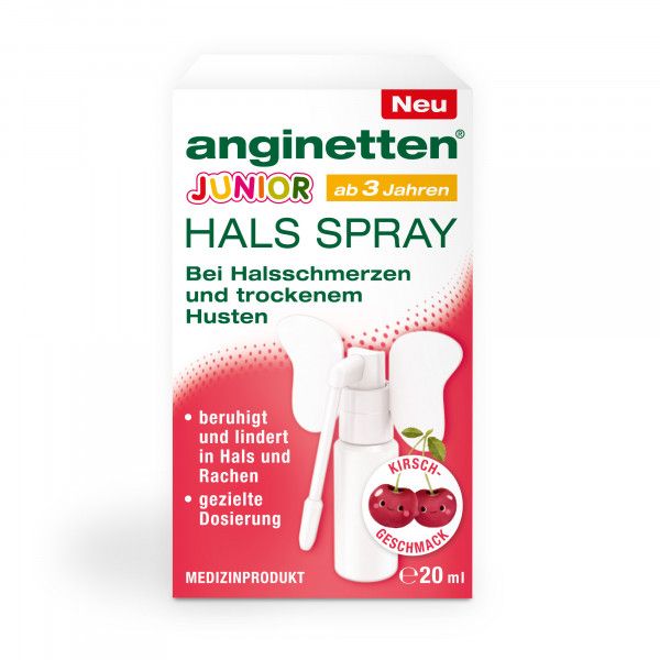 bodyguardapotheke ANGINETTEN Halsspray Junior ab 3 Jahren Clearance-Verkauf