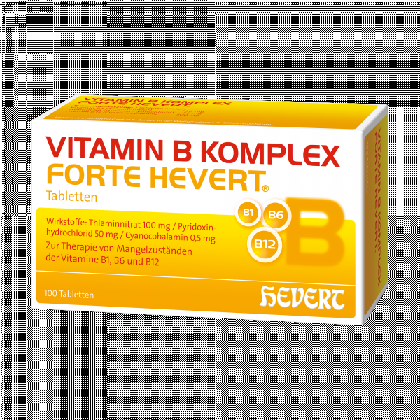 bodyguardapotheke VITAMIN B KOMPLEX forte Hevert Tabletten Kauf eins, bekomm eins gratis