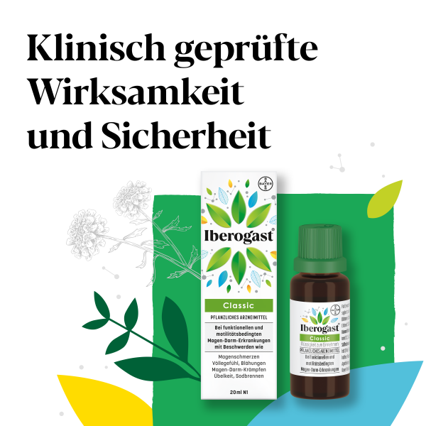 bodyguardapotheke IBEROGAST Classic Flüssigkeit zum Einnehmen bei funktionellen und motilitätsbedingten Magen-Darm-Beschwerden Tiefpreis