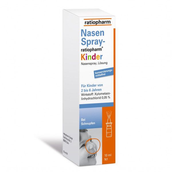 bodyguardapotheke NASENSPRAY-ratiopharm Kinder konservierungsmittelfrei
