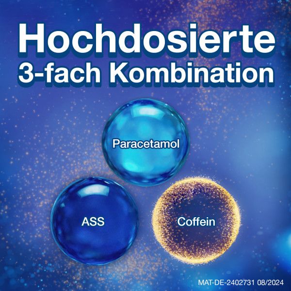 bodyguardapotheke THOMAPYRIN INTENSIV Tabletten bei Migräne & Kopfschmerzen mit ASS Paracetamol und Coffein Neueste Stile