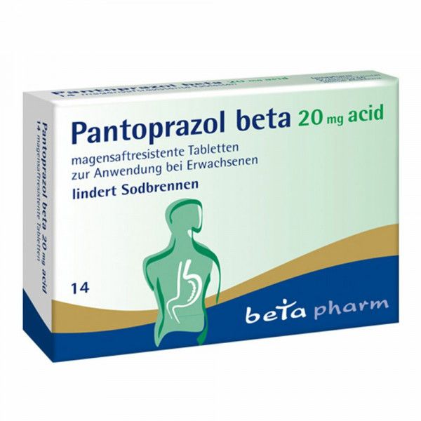 bodyguardapotheke PANTOPRAZOL beta 20 mg acid magensaftres.Tabletten Letzter Tag