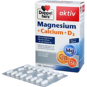bodyguardapotheke DOPPELHERZ Magnesium+Calcium+D3 Tabletten Nur noch ein Tag übrig