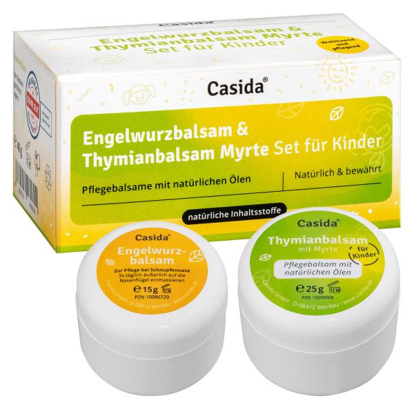 bodyguardapotheke ENGELWURZBALSAM & Thymianbalsam m.Myrte Kinder Set Auslauf