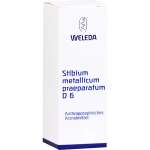 bodyguardapotheke STIBIUM METALLICUM PRAEPARATUM D 6 Trituration Fabrikpreis
