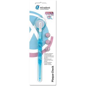 bodyguardapotheke MIRADENT Plaquetest Mira2+Spiegel blau transparent Günstig kaufen
