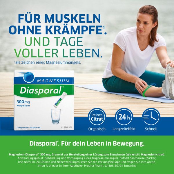 bodyguardapotheke MAGNESIUM DIASPORAL 300 mg Granulat Online Outlet
