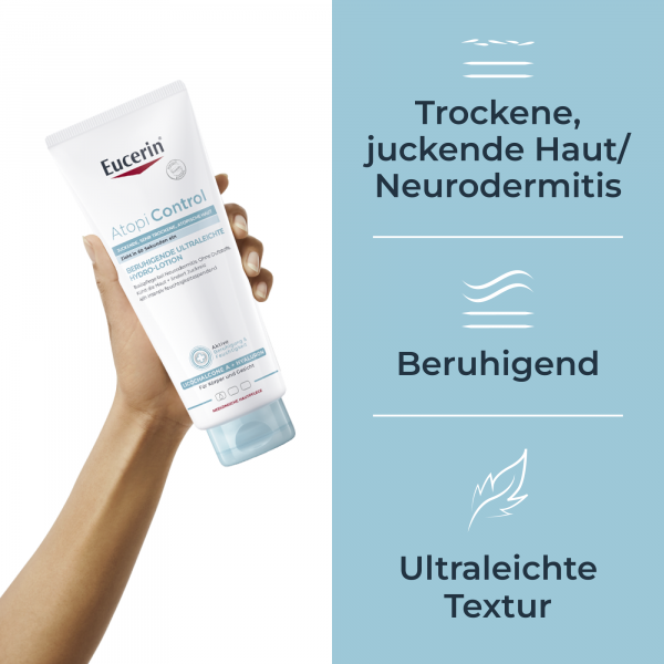bodyguardapotheke EUCERIN AtopiControl ultraleichte Hydro-Lotion Riesige Ersparnisse