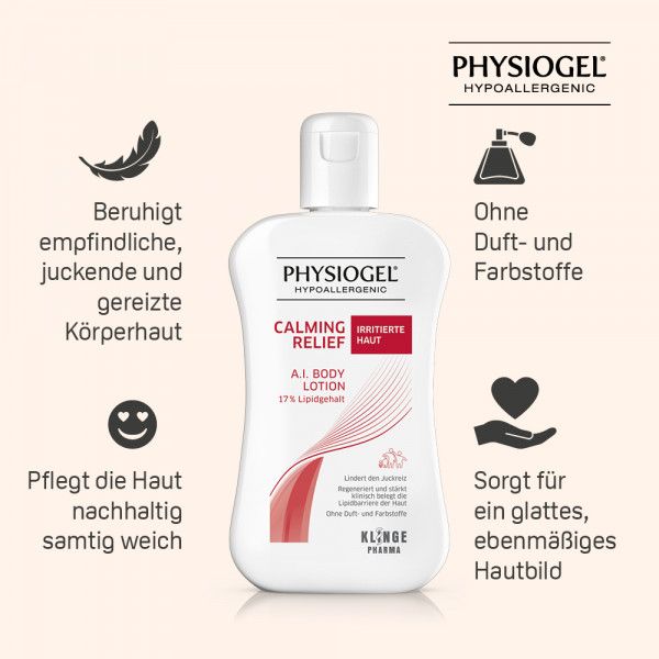 bodyguardapotheke PHYSIOGEL Calming Relief A.I.Bodylotion Auslauf