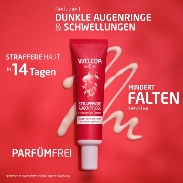 bodyguardapotheke Weleda Straffende Augenpflege Granatapfel & Maca-Peptide Verkauf