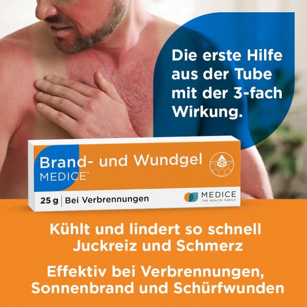 bodyguardapotheke BRAND UND WUNDGEL Medice Günstiger Verkauf