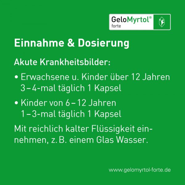 bodyguardapotheke GeloMyrtol forte bei Sinusitis und Bronchitis mit Husten & Schnupfen Fabrik Onlineshop