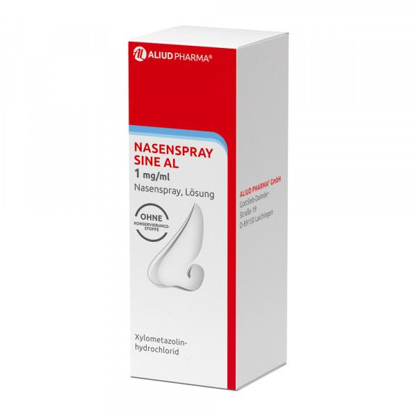 bodyguardapotheke Nasenspray sine AL 1 mg / ml bei Schnupfen Großer Ausverkauf