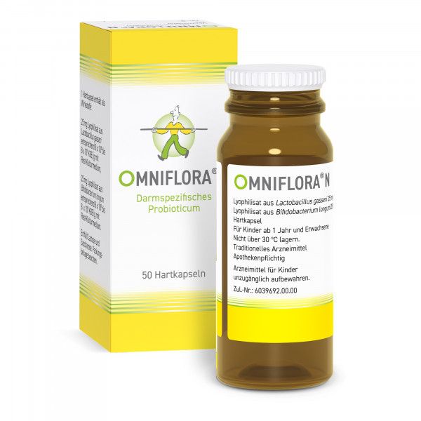 bodyguardapotheke Omniflora® N – Probiotika Kapseln für die Darmflora