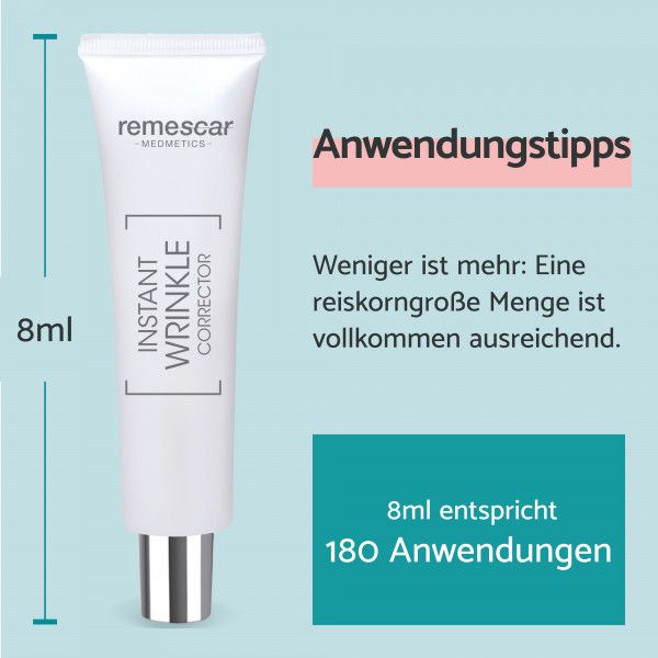bodyguardapotheke Remescar Anti-Falten-Creme mit Soforteffekt 8ml Kauf eins, bekomm eins gratis