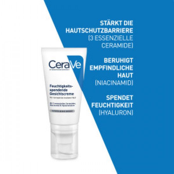 bodyguardapotheke CERAVE feuchtigkeitsspendende Gesichtscreme Letzte 3 Tage