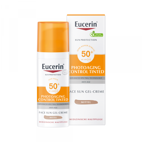 bodyguardapotheke EUCERIN Sun CC Creme getönt mittel LSF 50+ Bis zu 65% Rabatt