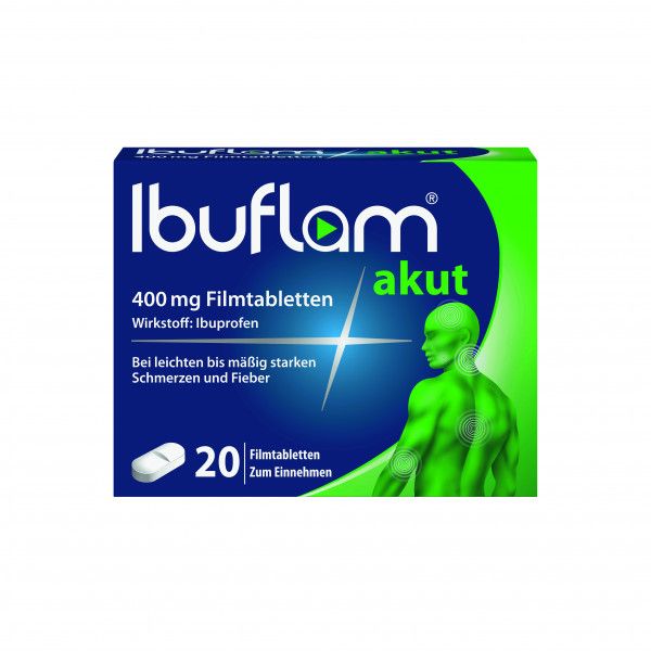 bodyguardapotheke IBUFLAM akut 400 mg Filmtabletten Vierteljährliche Förderung