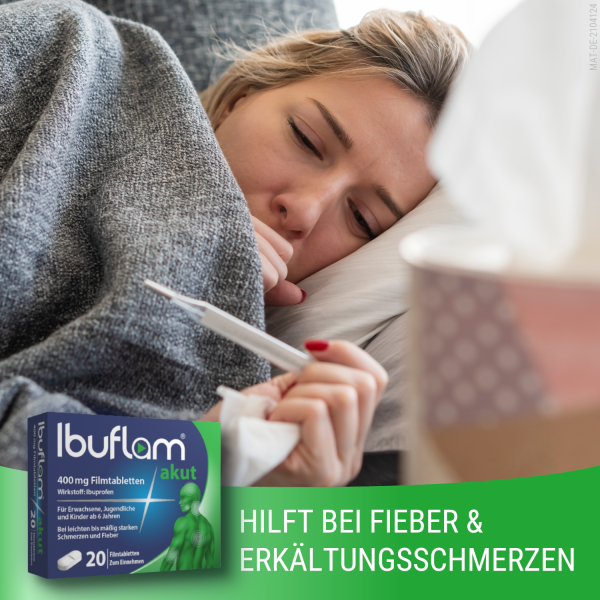 bodyguardapotheke IBUFLAM akut 400 mg Filmtabletten Vierteljährliche Förderung
