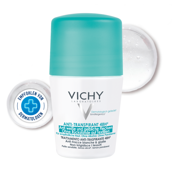 bodyguardapotheke VICHY DEO Roll-on Anti Flecken 48h Nur noch ein Tag übrig