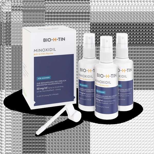 bodyguardapotheke MINOXIDIL BIO-H-TIN® 50mg/ml für Männer Riesige Rabatte