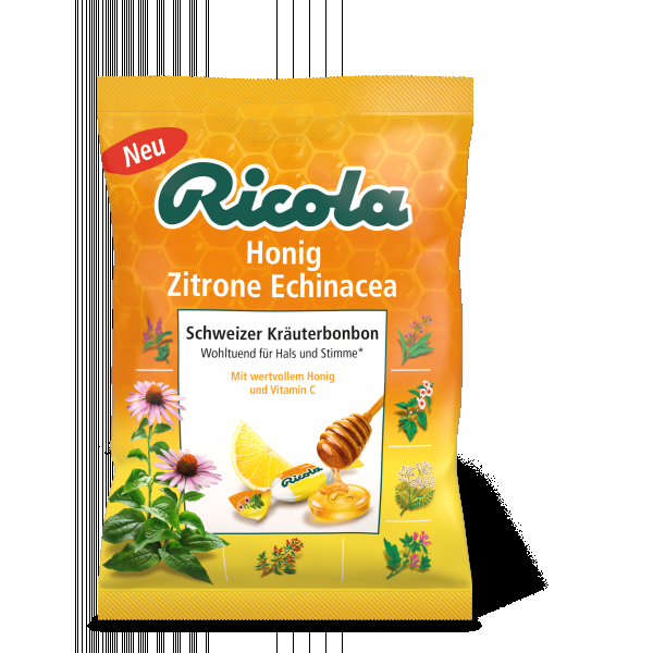 bodyguardapotheke RICOLA m.Z.Beutel Echinacea Honig Zitrone Bonbons Clearance-Verkauf