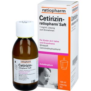 bodyguardapotheke CETIRIZIN-ratiopharm Saft Fabrikladen