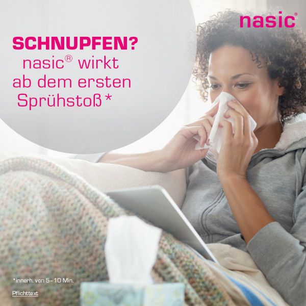 bodyguardapotheke NASIC Nasenspray abschwellendes Schnupfenspray mit Xylometazolin & Dexpanthenol Rabatte dieses Monats