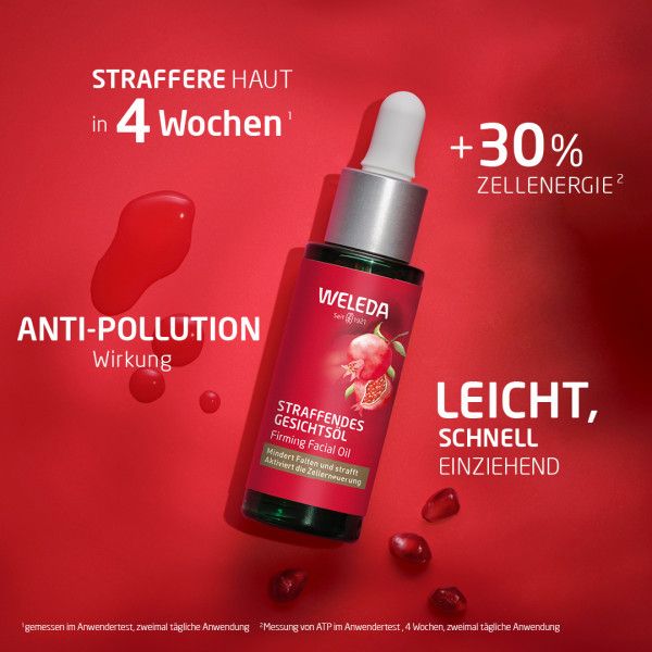 bodyguardapotheke Weleda Straffendes Gesichtsöl Granatapfel Versandkostenfrei