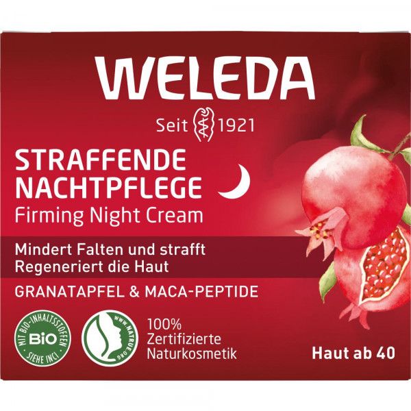 bodyguardapotheke Weleda Straffende Nachtpflege Granatapfel & Maca-Peptide Exklusivangebot